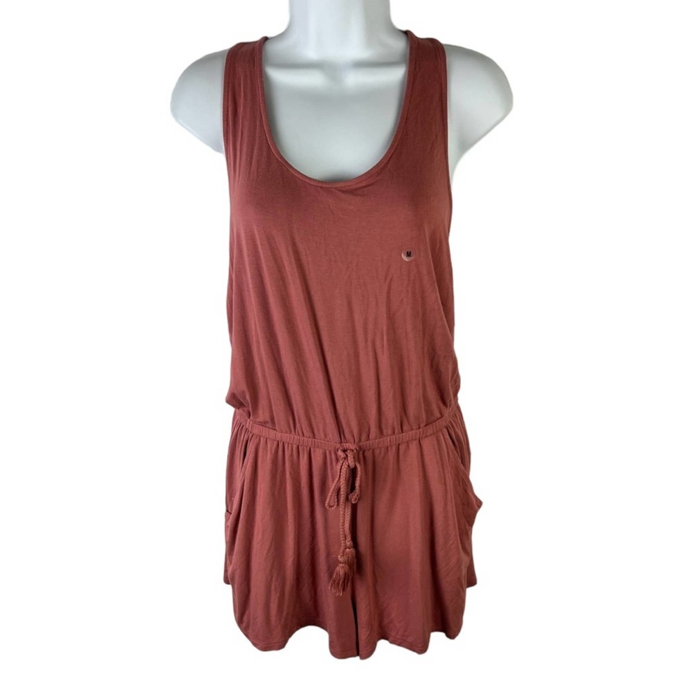 aerie Rust Tank Romper